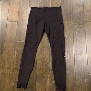 Black Lululemon leggings size 8